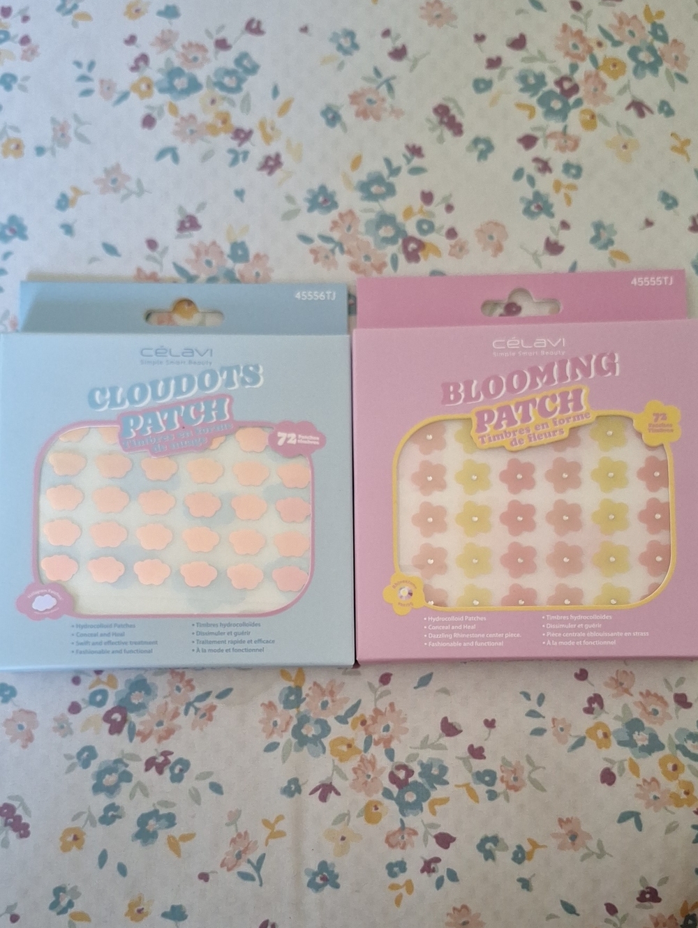 Célavi Patch Duo - Pink, Peach & Yellow Adhesive Patches